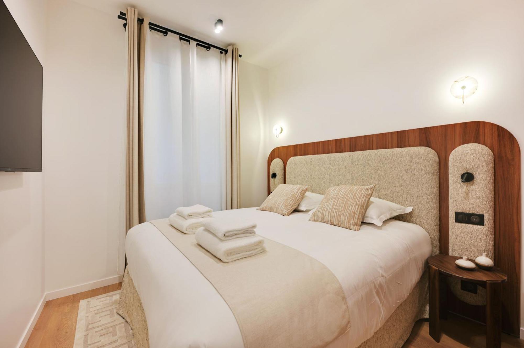 Chic - 1br-4p -ac- Marais-vosges Appartement
