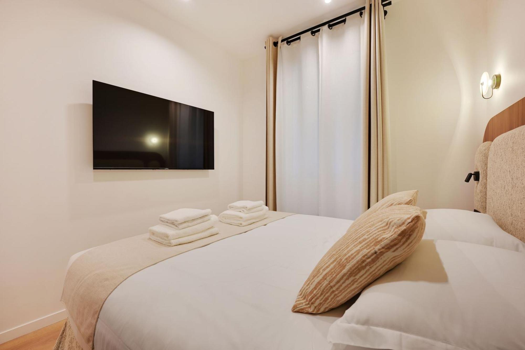 Appartement Chic - 1br-4p -ac- Marais-vosges Parijs